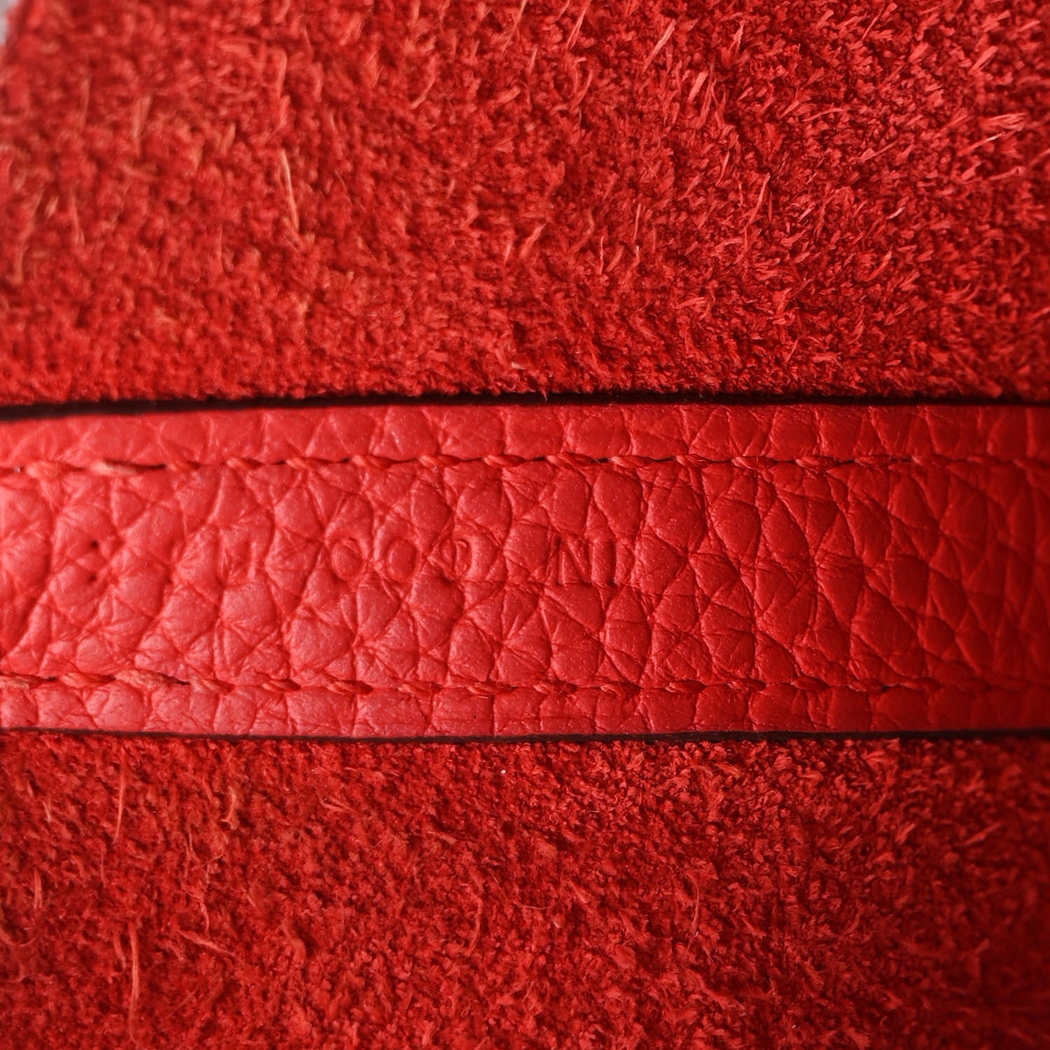 Hermes Taurillon Clemence Picotin Lock 22 MM Rouge Pivoine 7 of 10