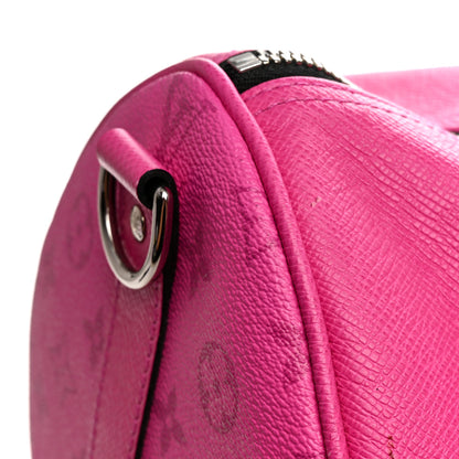 Louis Vuitton Taigarama Keepall Bandouliere 50 Fuchsia 10 of 11