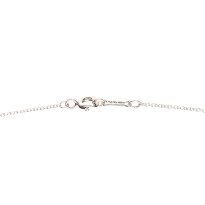 Tiffany Sterling Silver Paloma Picasso Olive Leaf Heart Branch Pendant Necklace 5 of 5