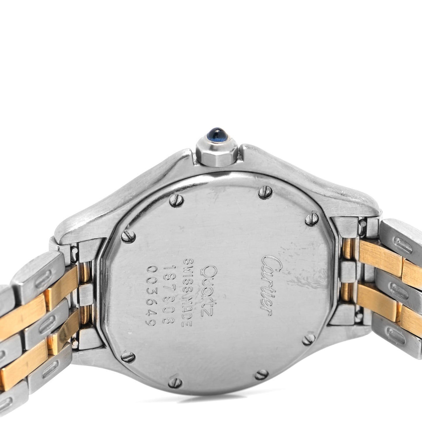 Stainless Steel 18K Yellow Gold 26mm Cougar Quartz Watch