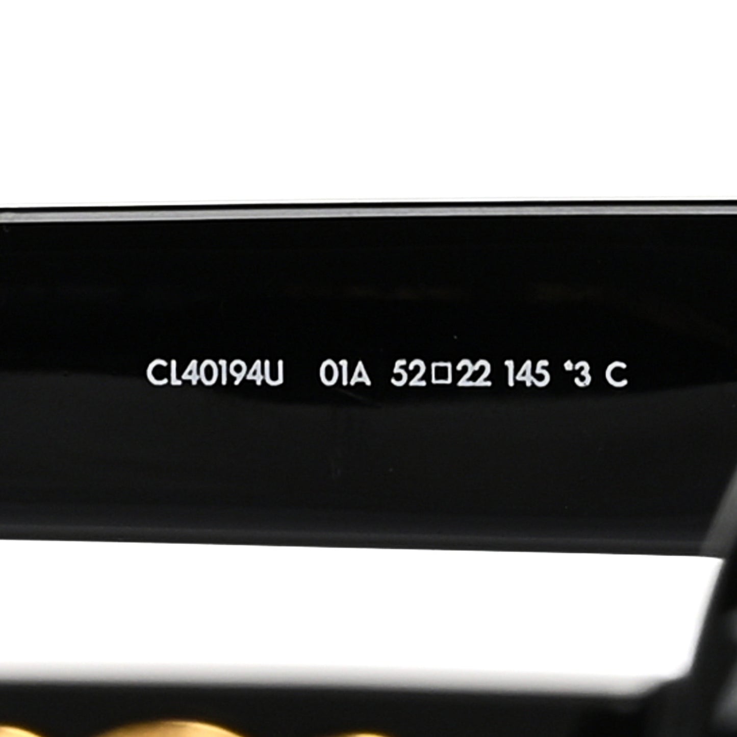 Acetate Triomphe 01 Sunglasses CL 40194U Black