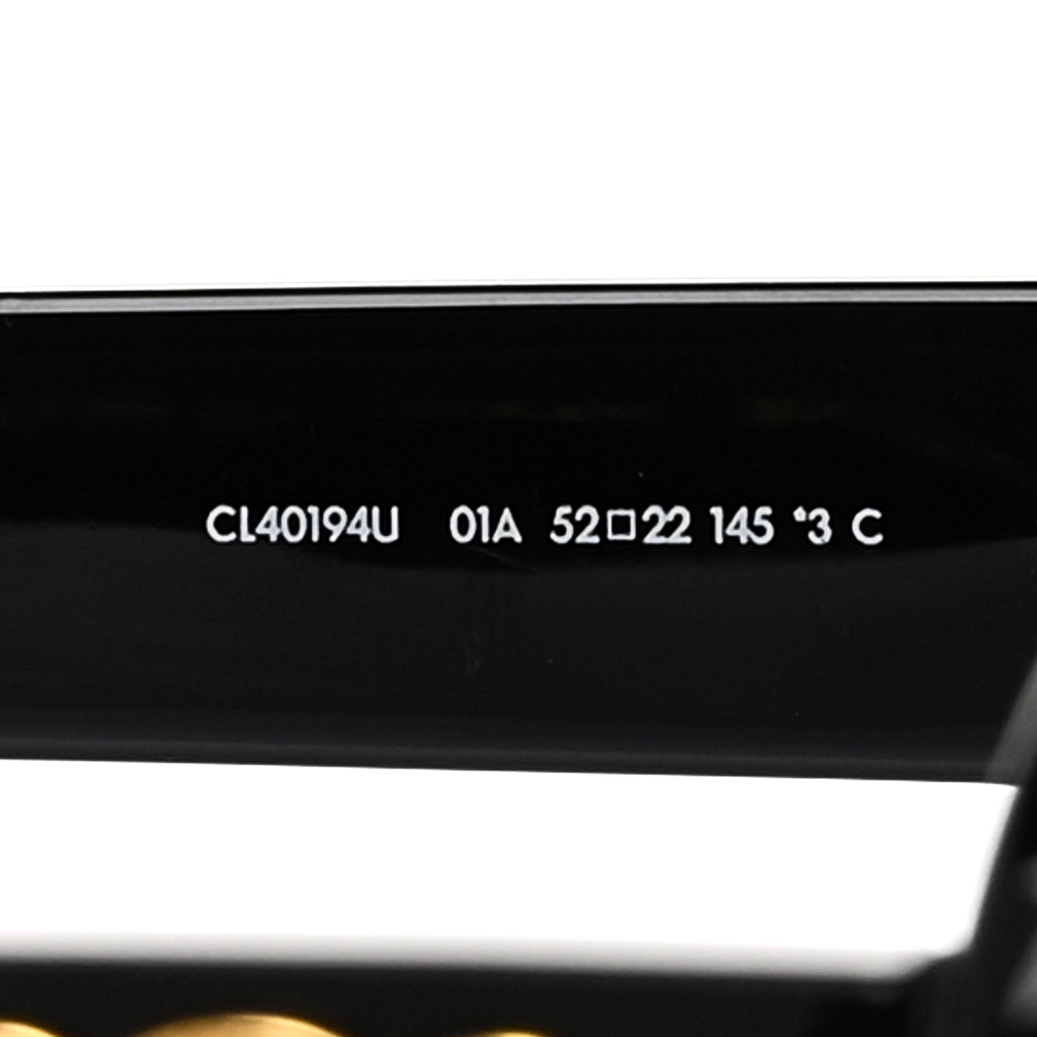 Celine Acetate Triomphe 01 Sunglasses CL 40194U Black 6 of 7
