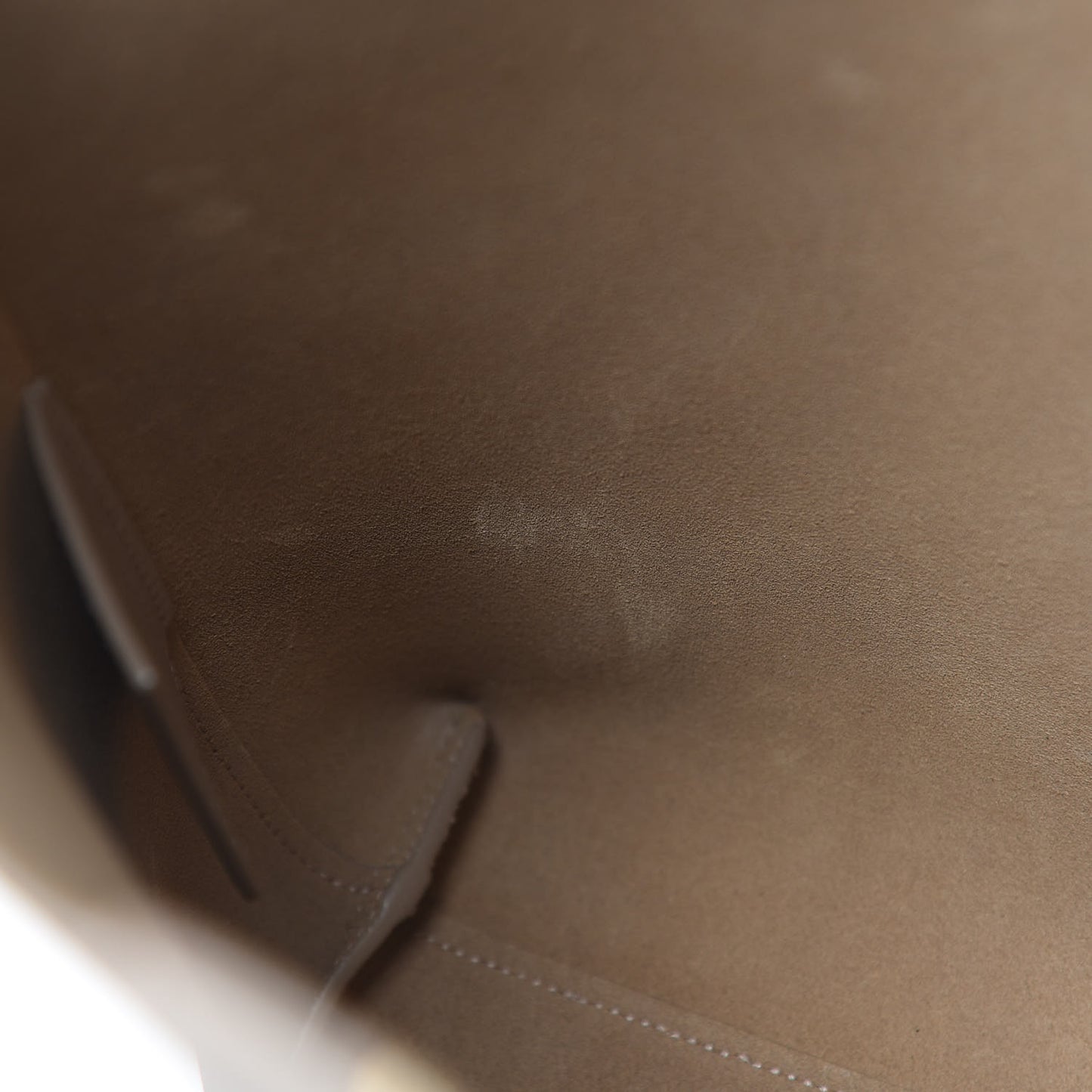 Calfskin Toy Shopping Tote Dark Beige