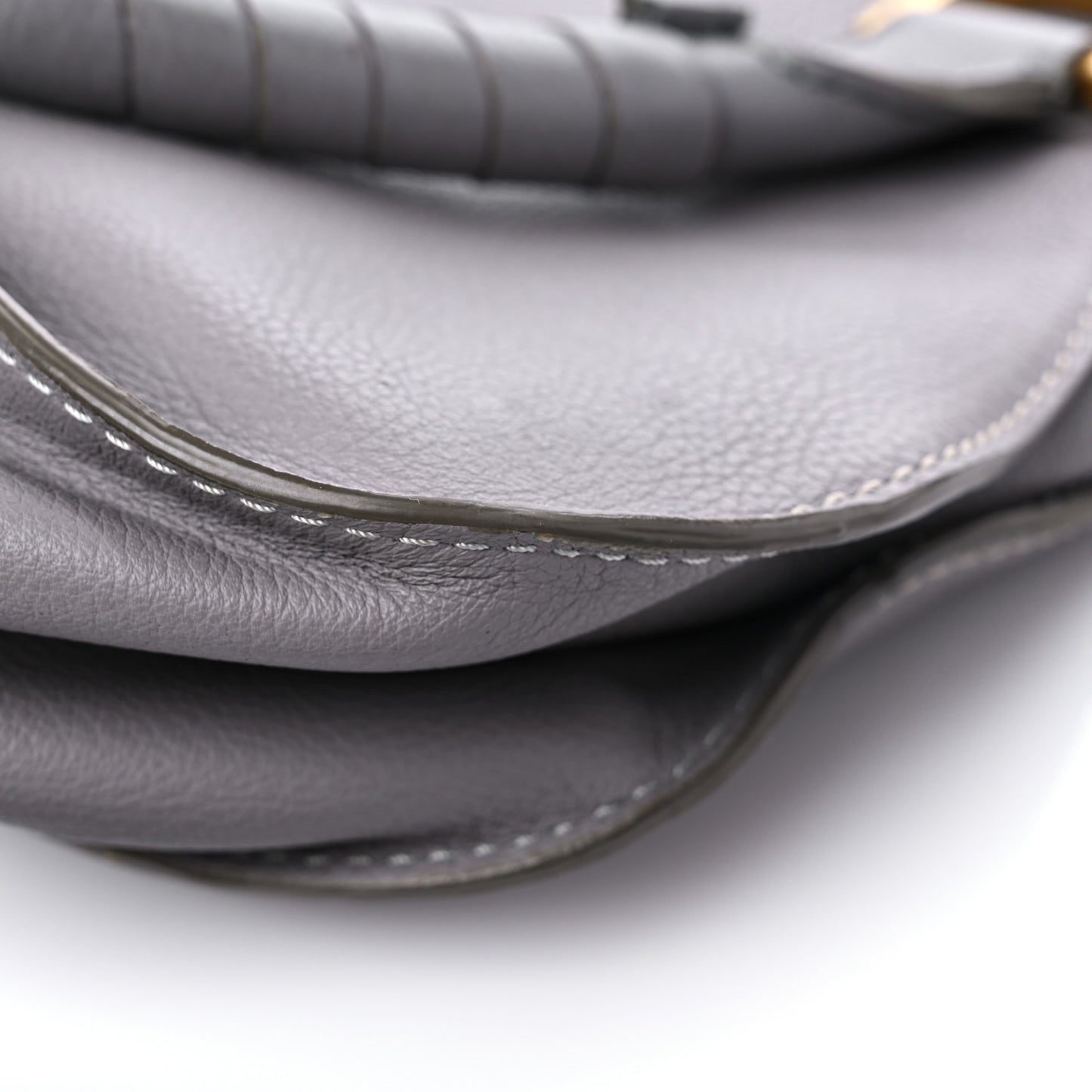 Calfskin Medium Marcie Satchel Cashmere Grey