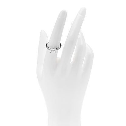 Tiffany Platinum Diamond .44ctw Victoria Ring 54 7 2 of 7