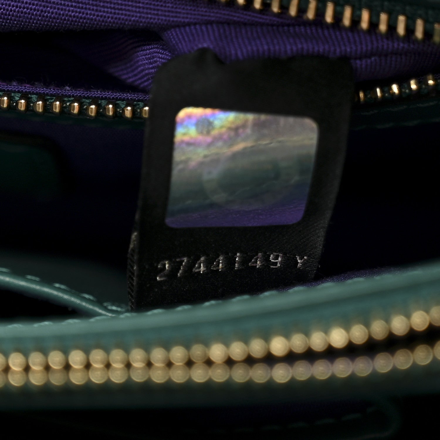 Bulgari Calfskin Serpenti Forever Shoulder Bag Emerald Green 9 of 12