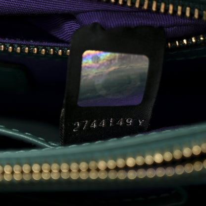 Bulgari Calfskin Serpenti Forever Shoulder Bag Emerald Green 9 of 12