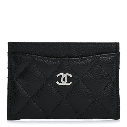 Chanel Caviar Quilted Card Holder Black 1 of 20