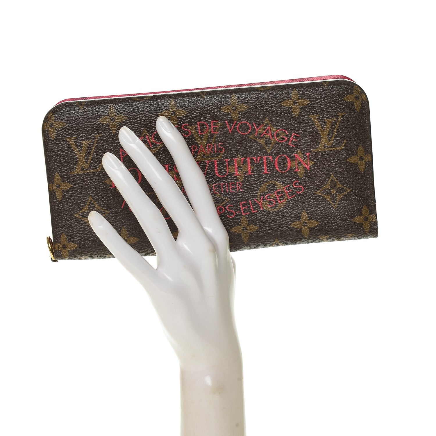 Louis Vuitton Monogram Articles de Voyage Ikat Insolite Wallet Rose Indien 2 of 6