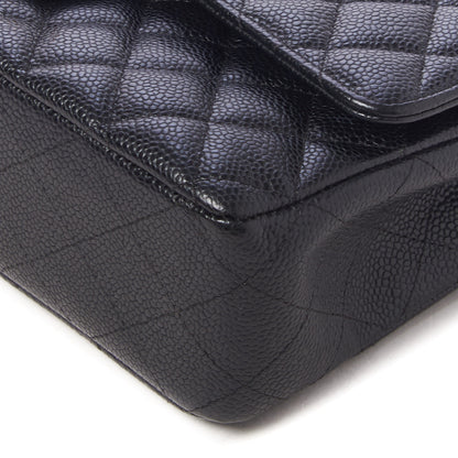 Chanel Caviar Quilted Medium Double Flap Black 4 of 9