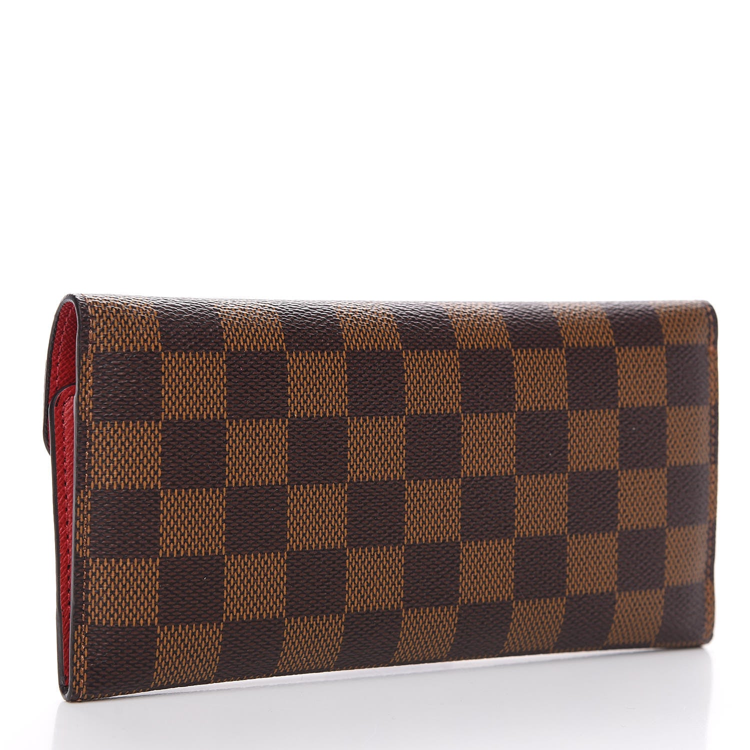 Louis Vuitton Damier Ebene Josephine Wallet Red 3 of 6
