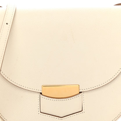 Celine Grained Calfskin Small Trotteur White 8 of 11