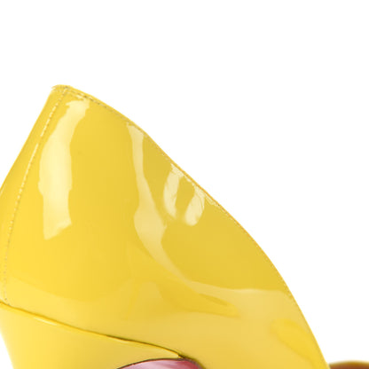 Christian Louboutin Patent Pigalle Follies 100 Pumps 40 Sun 8 of 9
