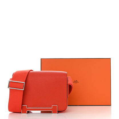 Hermes Chevre Mysore Geta Capucine 11 of 11