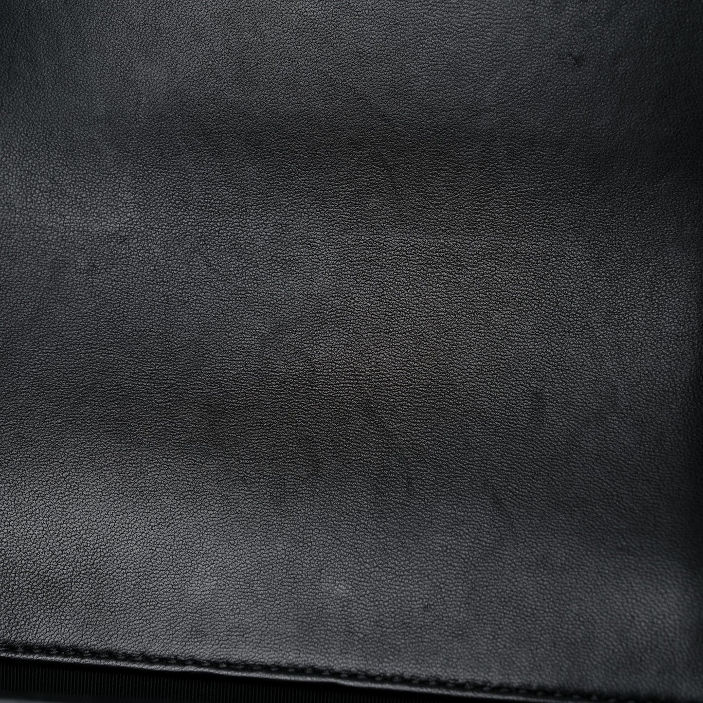 Lambskin Quilted Small Boy Flap Black