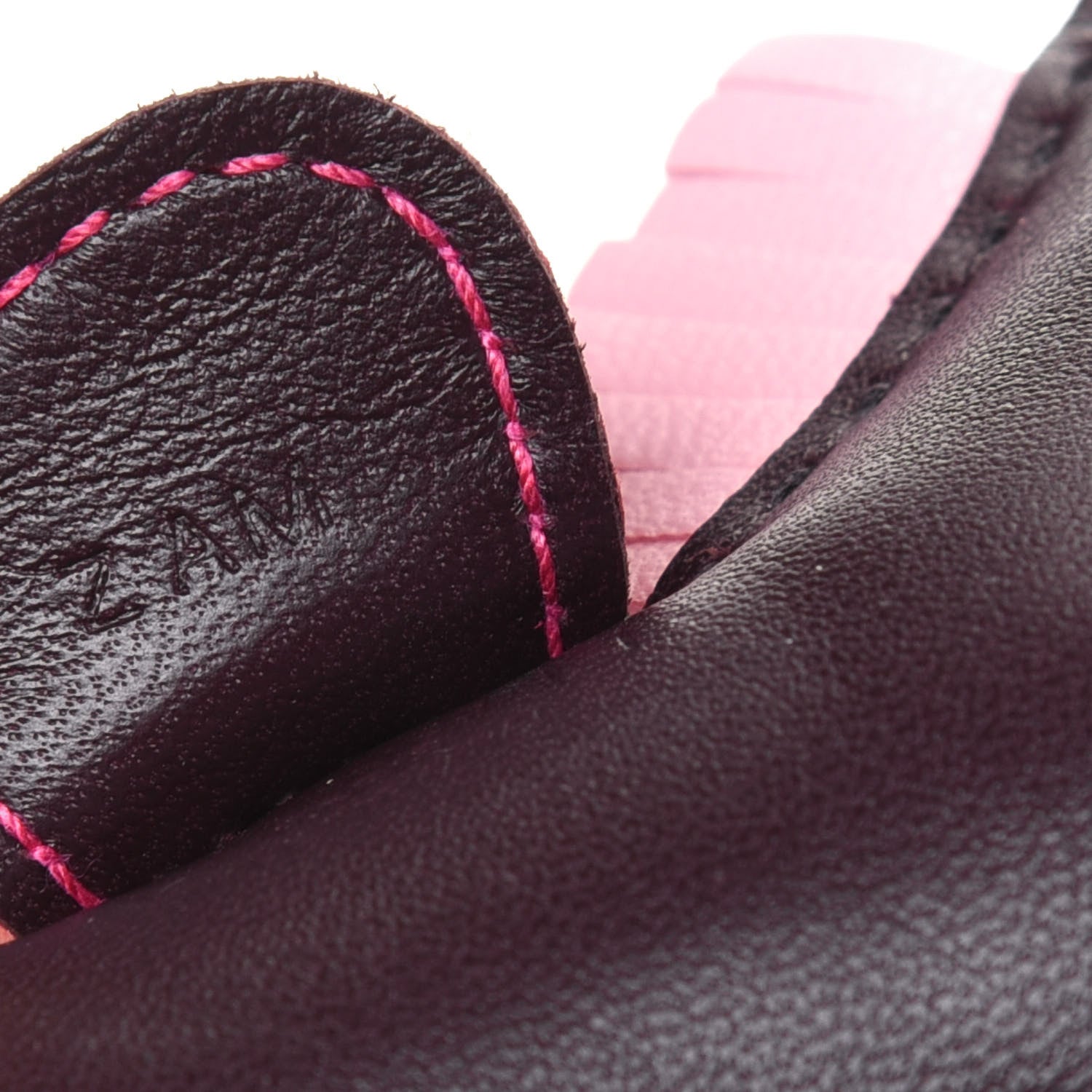 Hermes Milo Lambskin Matte Alligator Touch Grigri Rodeo Horse Bag Charm PM Rouge Sellier Framboise Rose Sakura 4 of 5