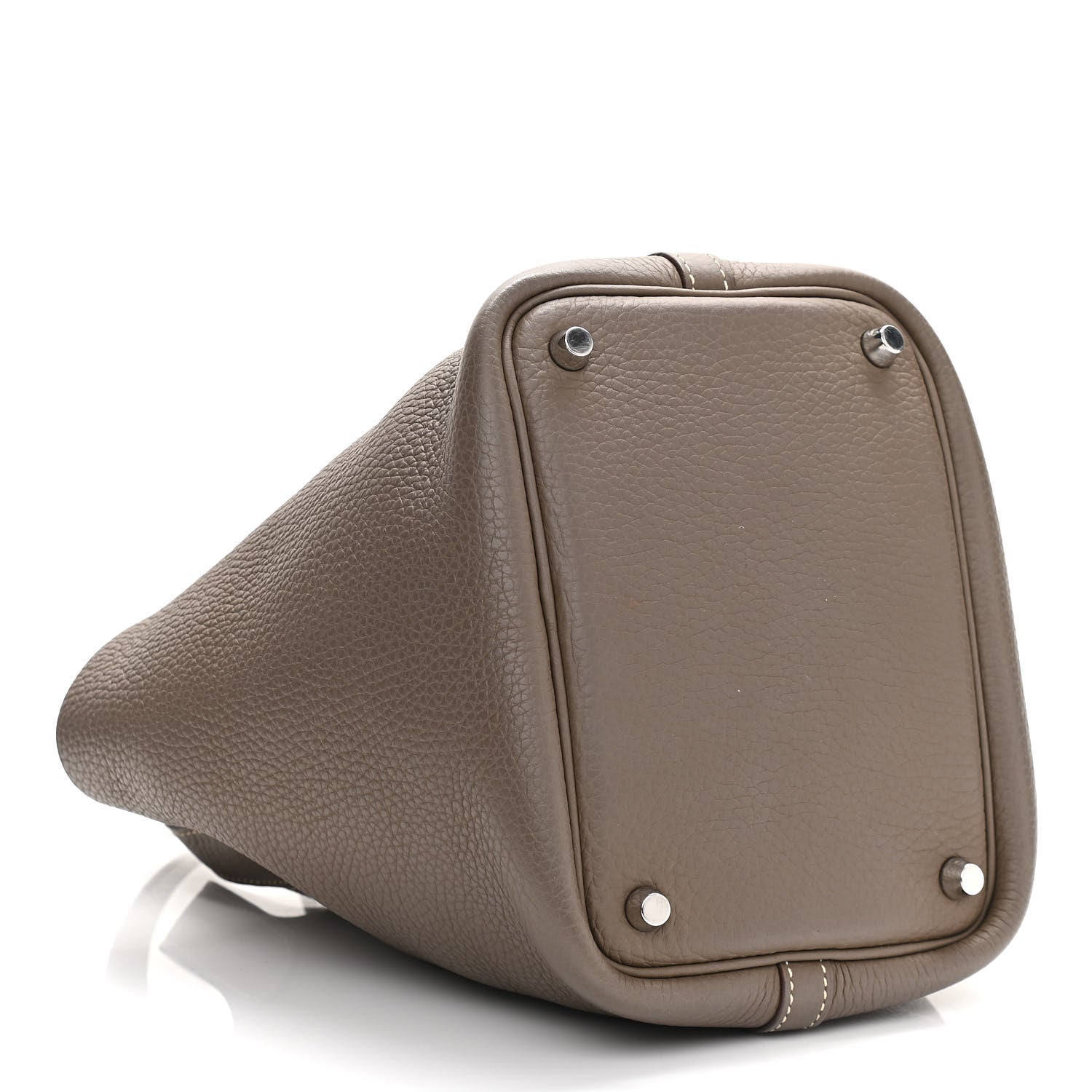 Hermes Taurillon Clemence Picotin Lock 18 PM Etoupe 4 of 12