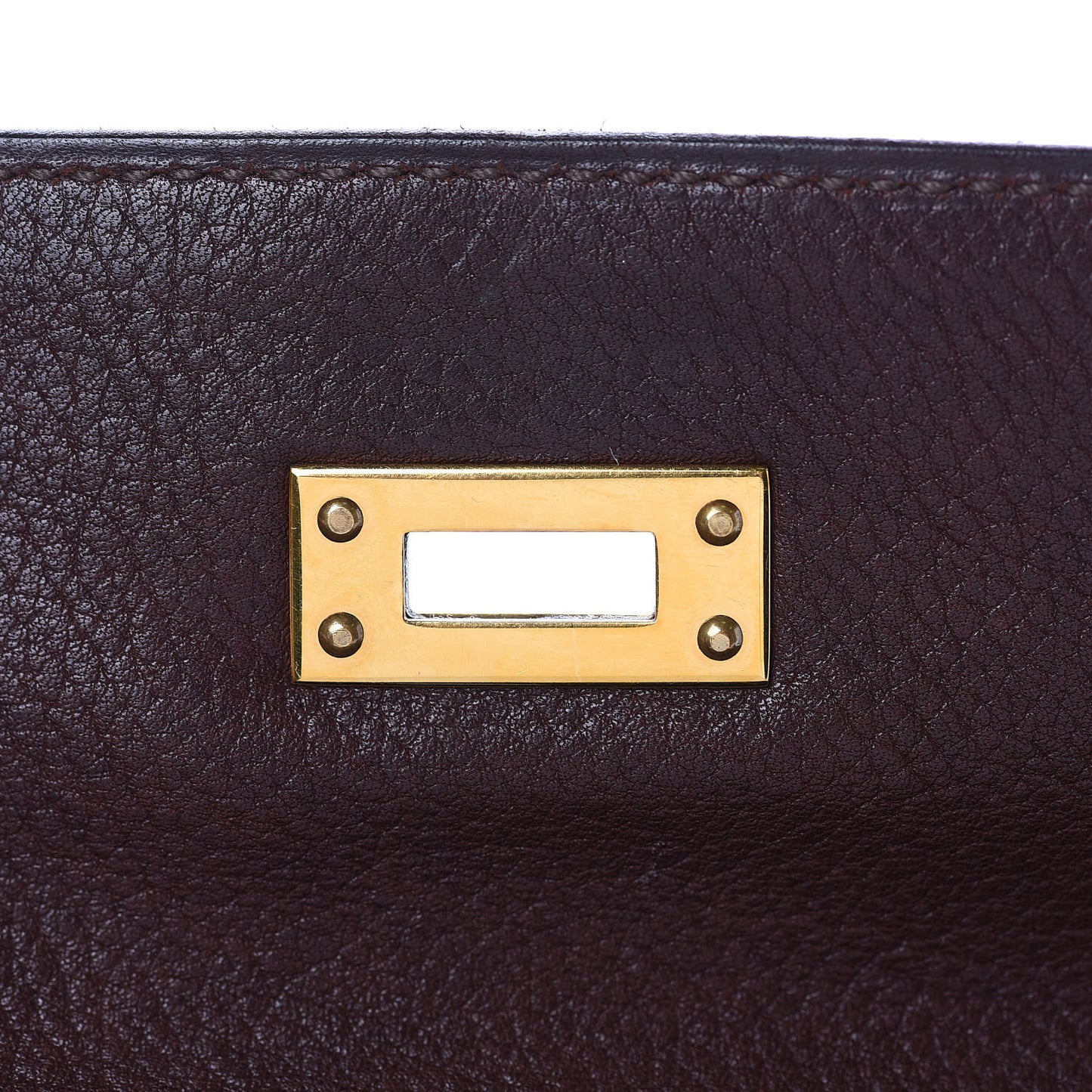 Evergrain Kelly Pochette Clutch Havane