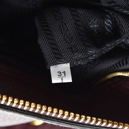 Prada Vitello Daino Hobo Amaranto 7 of 8