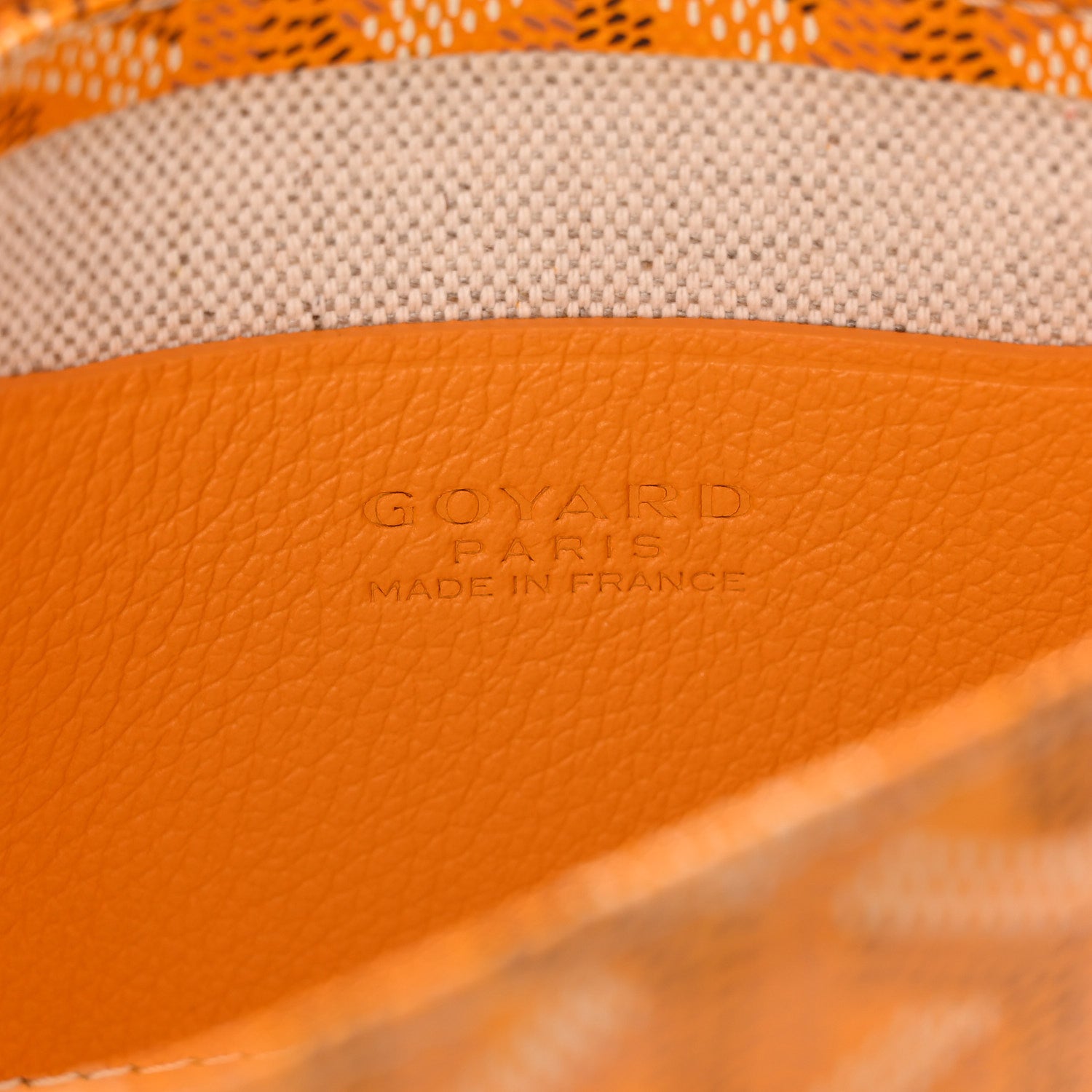 Goyard Goyardine Plumet Wallet Clutch Yellow 7 of 10