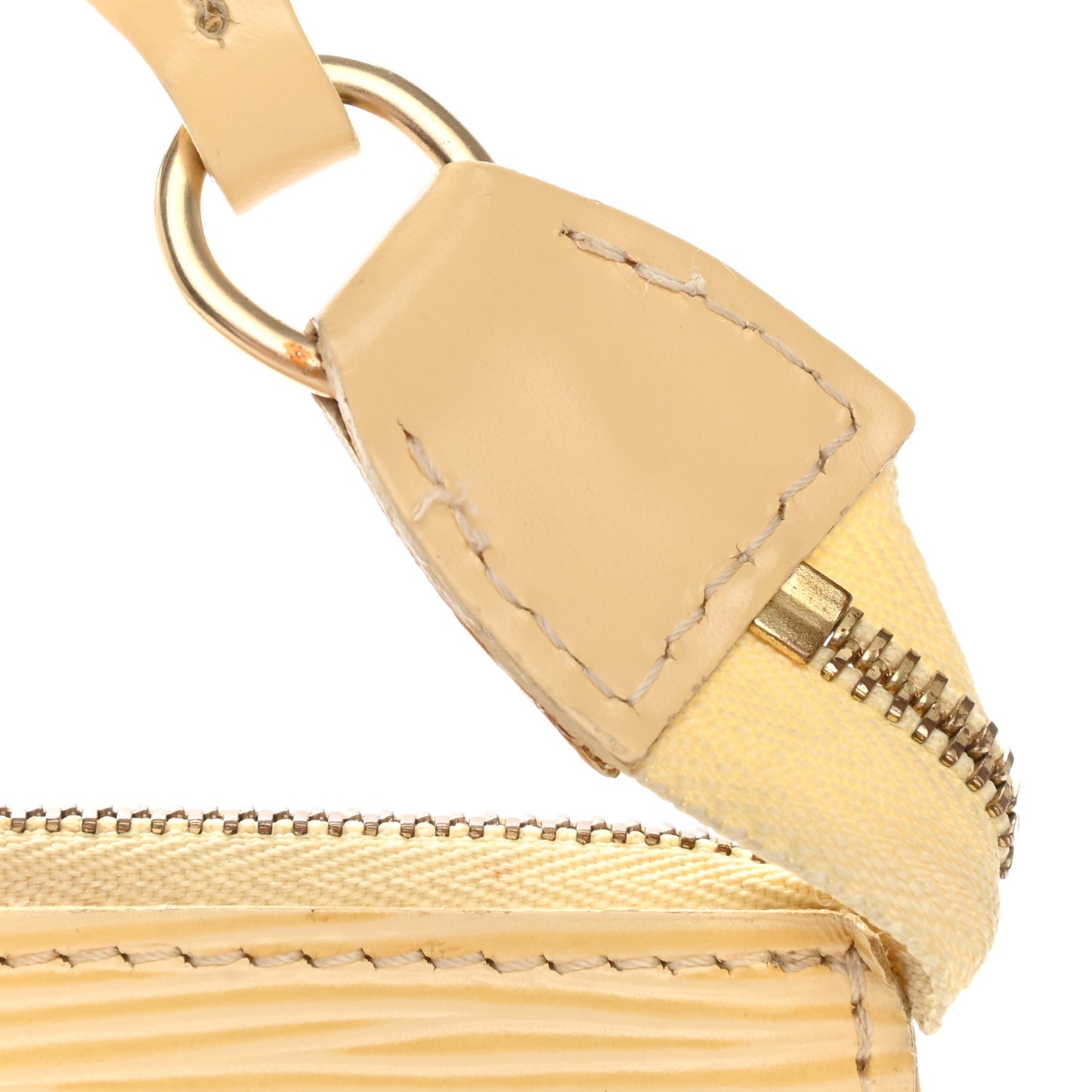 Epi Pochette Accessories 24 Vanilla
