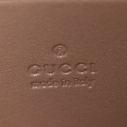 Gucci Calfskin Matelasse Mini Pearly GG Marmont Chain Wallet Porcelain Rose 6 of 11