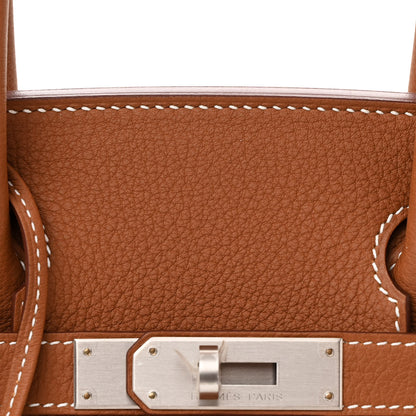 Hermes Togo Birkin 30 Gold 8 of 11