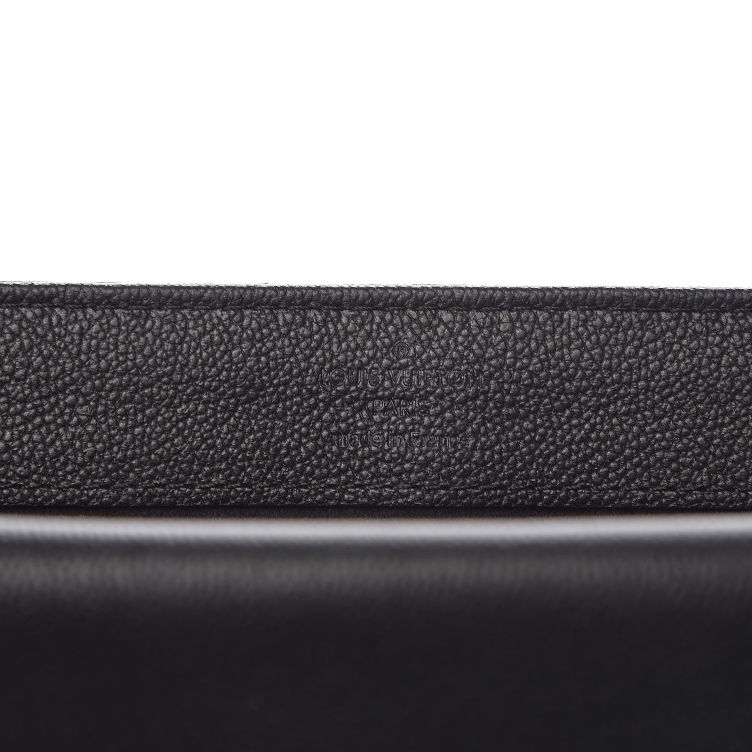 Louis Vuitton Monogram Cuir Plume Ecume Very Chain Bag Black 6 of 7