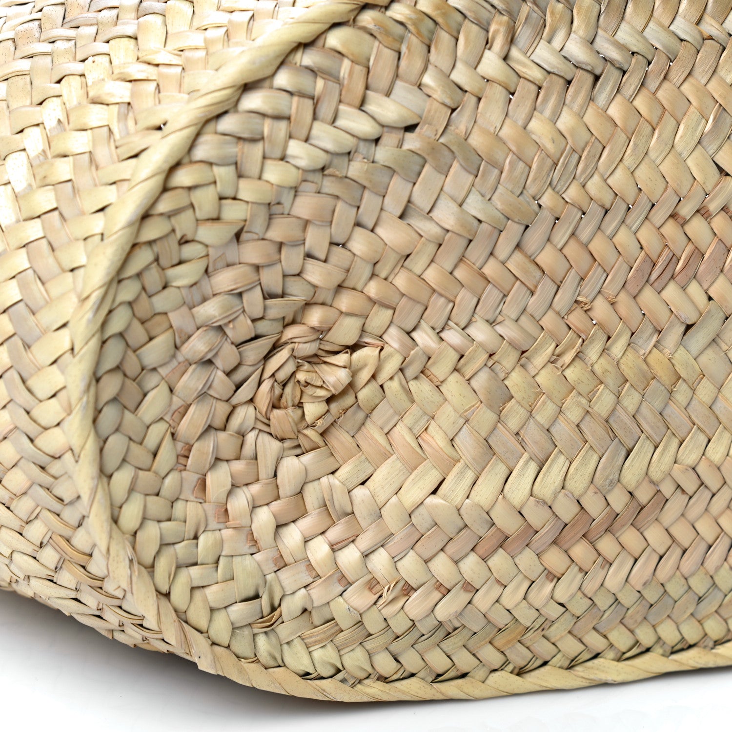 Loewe Raffia Basket Tote Bag Natural Tan 10 of 15