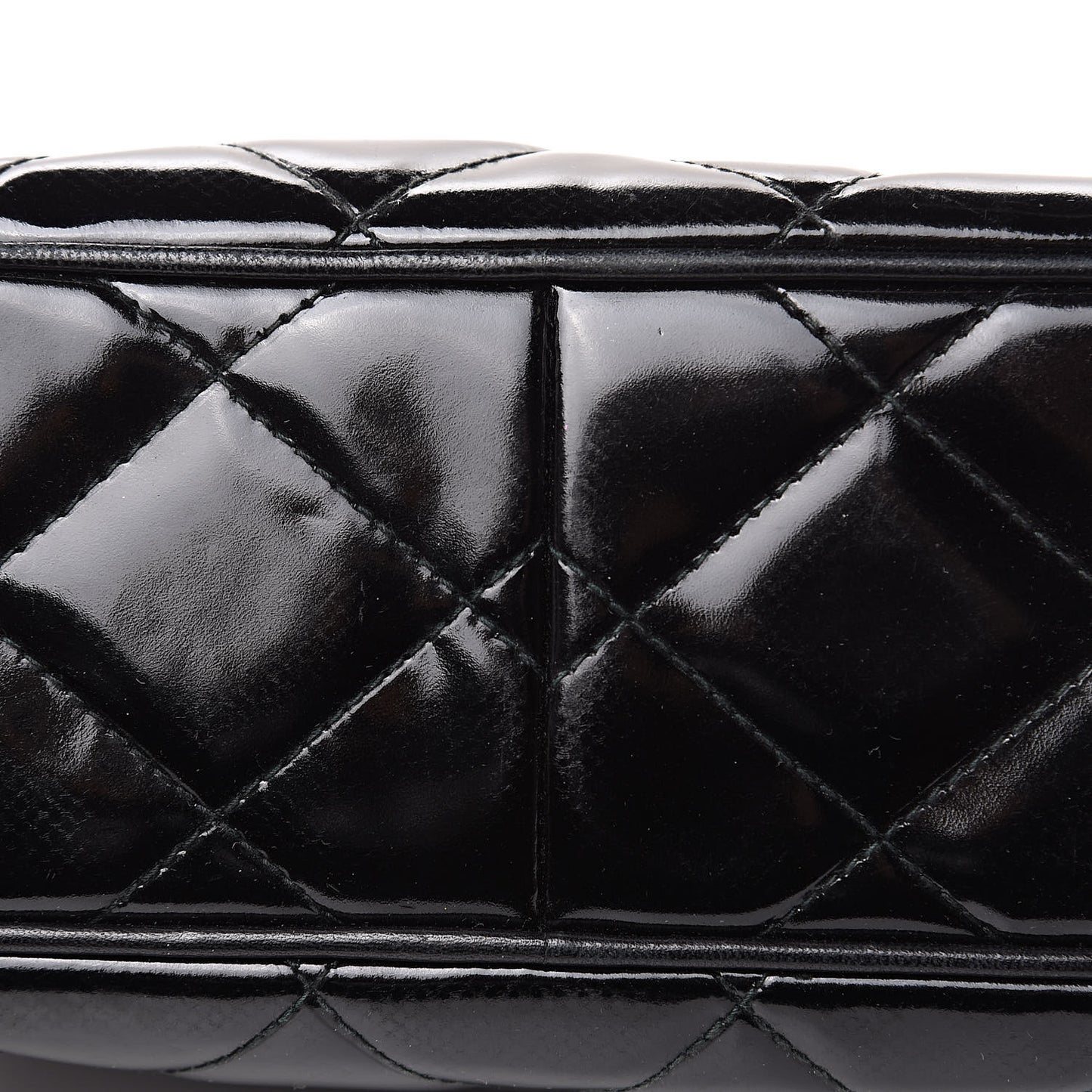 Patent Quilted Camera Case Black