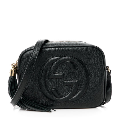 Gucci Pebbled Calfskin Small Soho Disco Bag Black 1 of 11