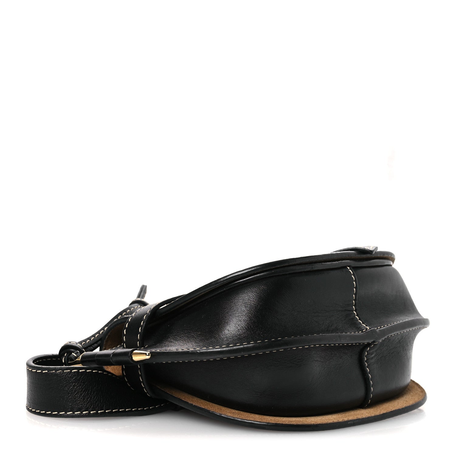 Loewe Calfskin Mini Gate Belt Bag Black 4 of 14