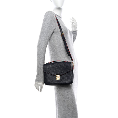 Louis Vuitton Empreinte Pochette Metis Marine Rouge 2 of 12