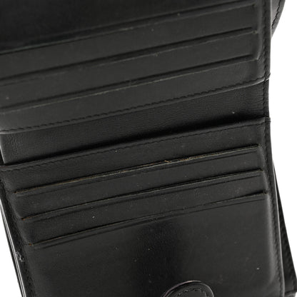 Chanel Patent Quilted Brilliant Compact Wallet Black 9 of 14