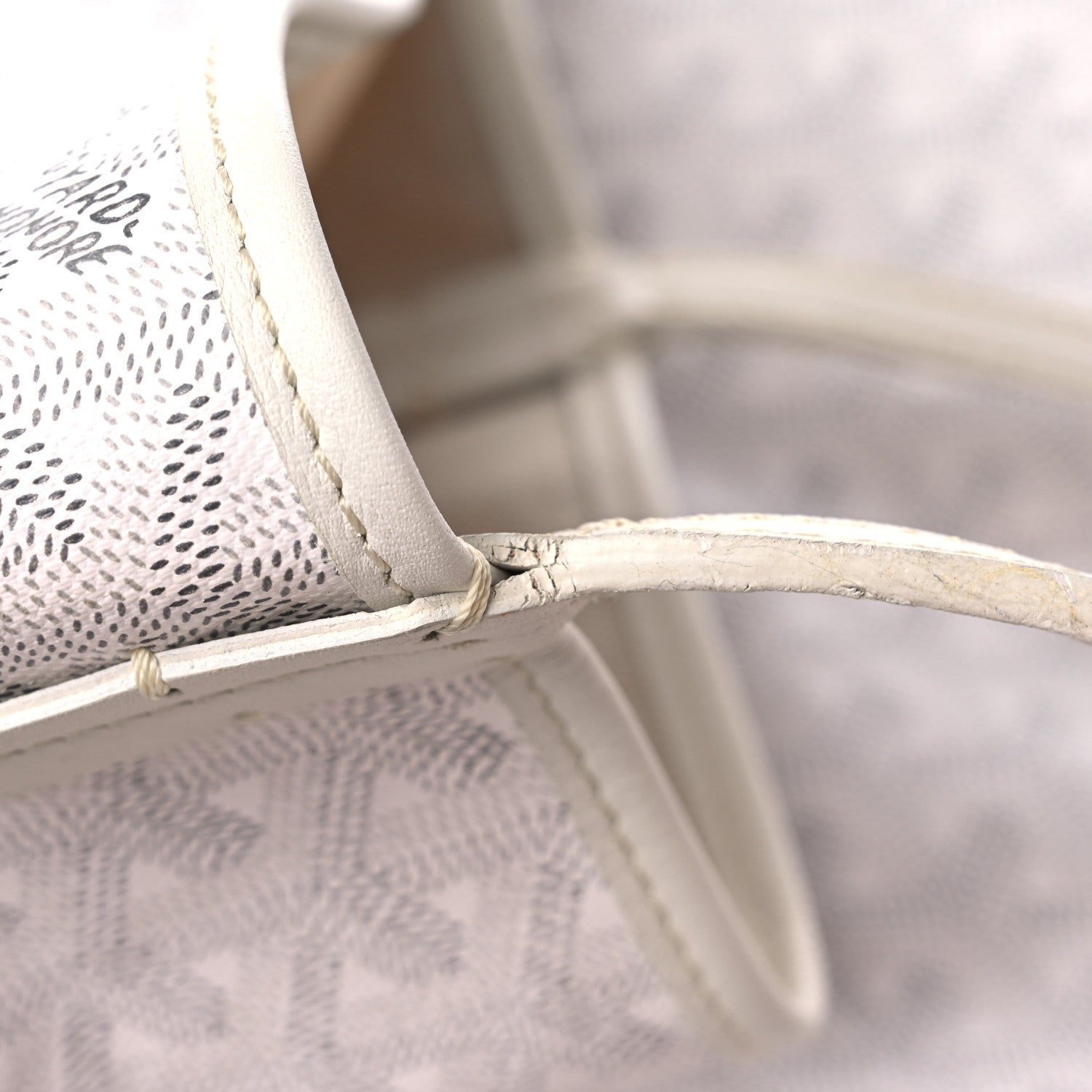 Goyard Goyardine Saint Louis GM White 21 of 25