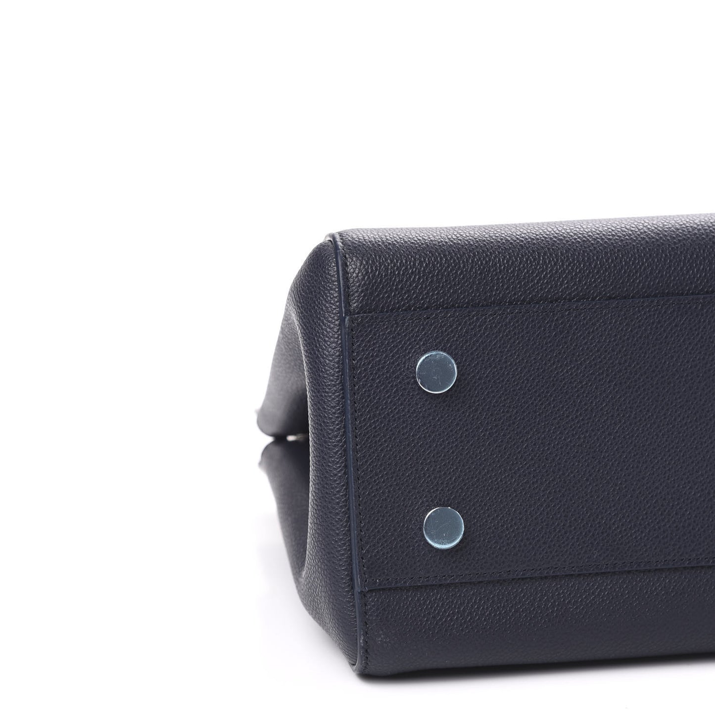 Calfskin Medium Rive Gauche Cabas Navy Blue