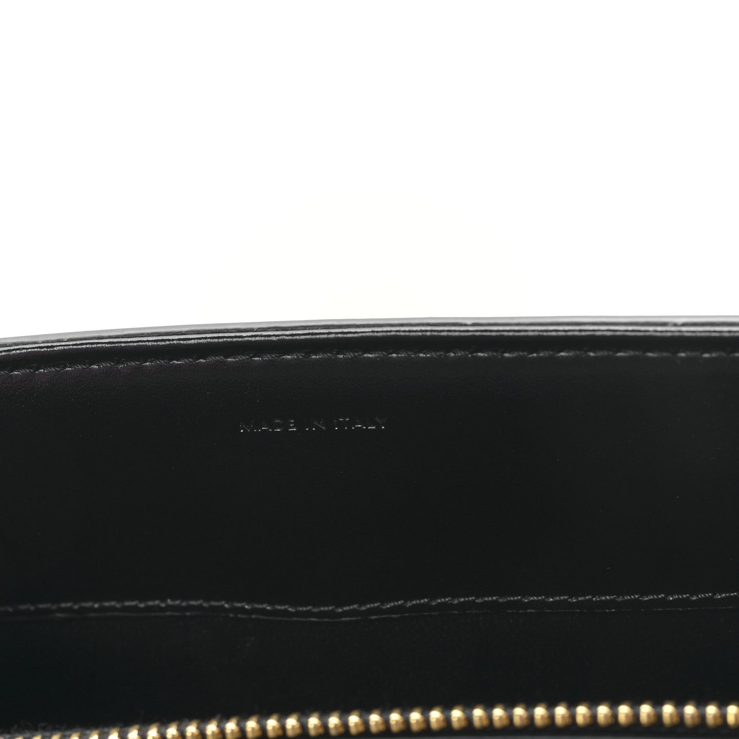 Satinated Calfskin Small 16 Top Handle Bag Black