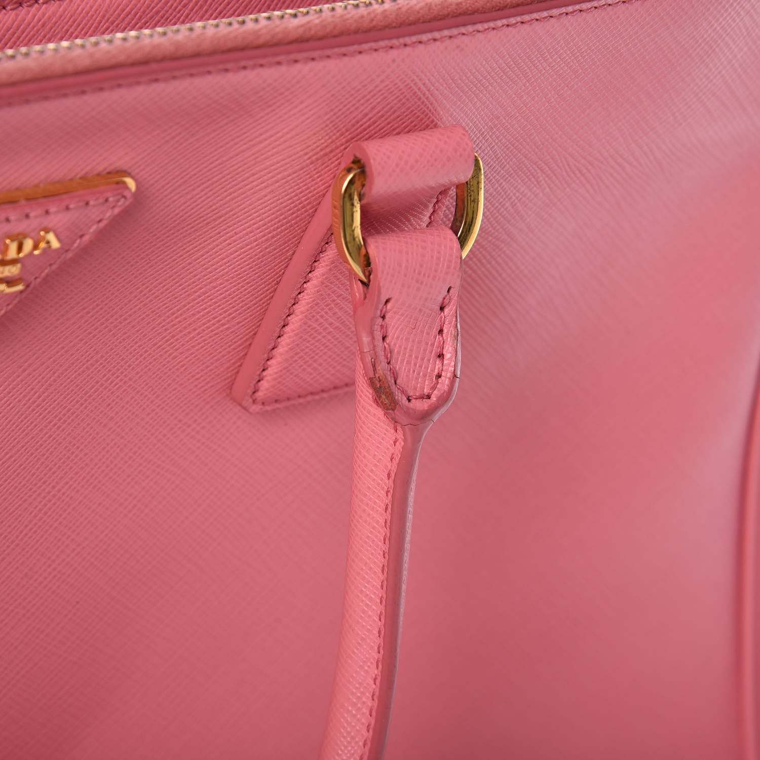 Prada Saffiano Large Galleria Double Zip Tote Geranio 8 of 15