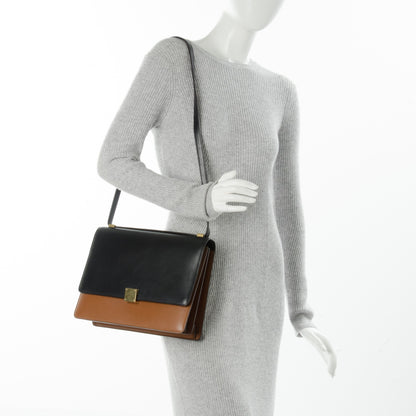 Celine Smooth Calfskin Bi-Color Large Case Camel 2 of 7