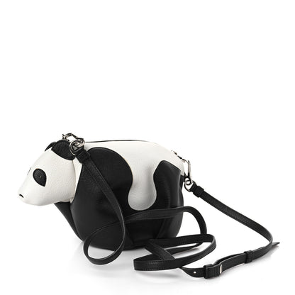 Loewe Calfskin Panda Crossbody Black White 3 of 8