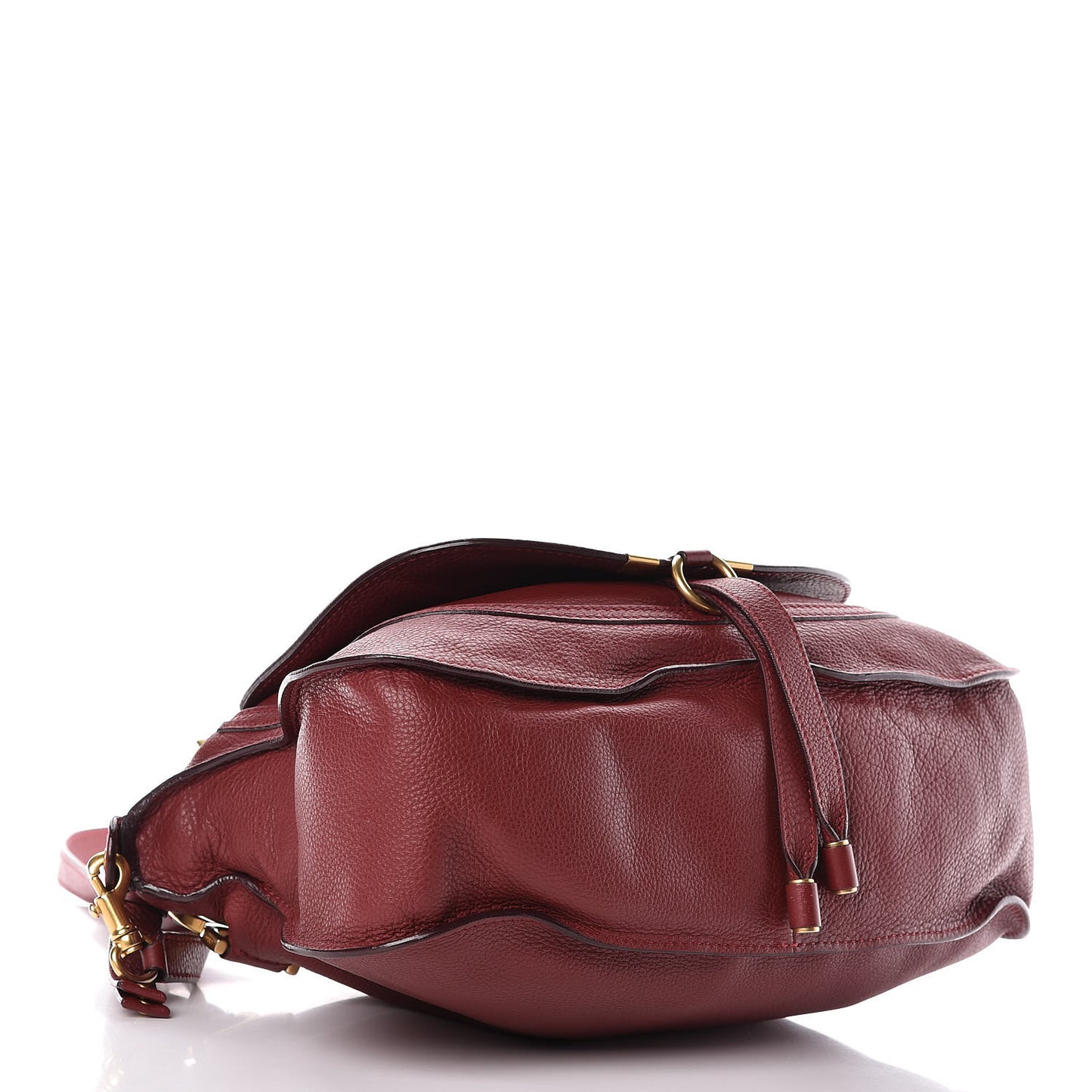 Calfskin Medium Marcie Satchel Cocoa