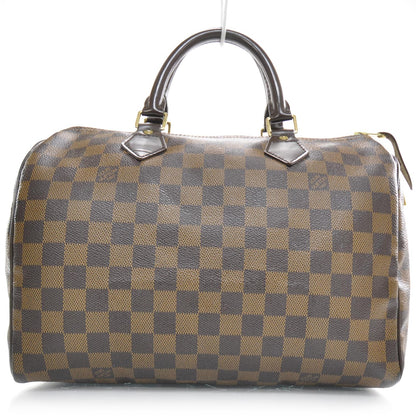 Louis Vuitton Damier Ebene Speedy 30 1 of 7