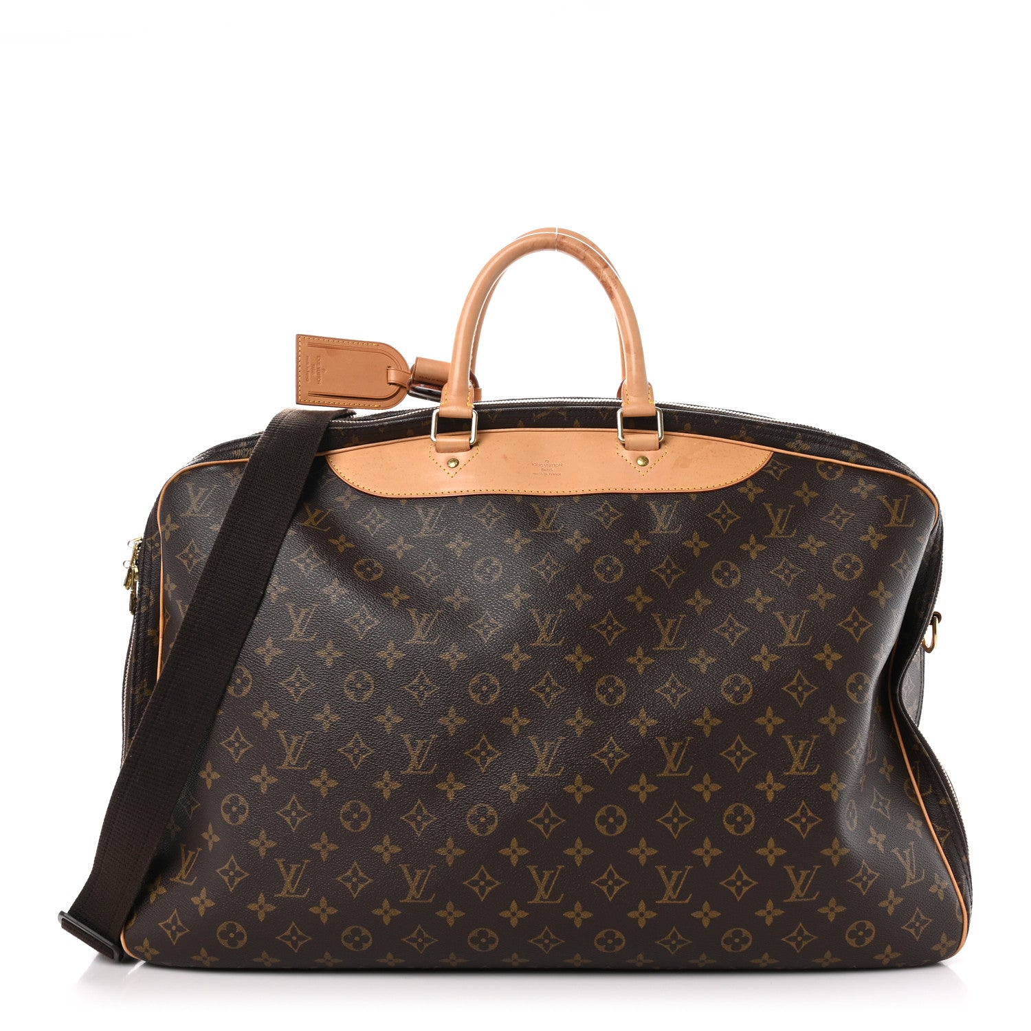 Louis Vuitton Monogram Alize 2 Compartment Luggage Travel Bag 1 of 12