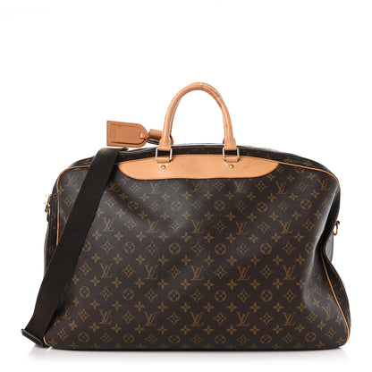 Louis Vuitton Monogram Alize 2 Compartment Luggage Travel Bag 1 of 12