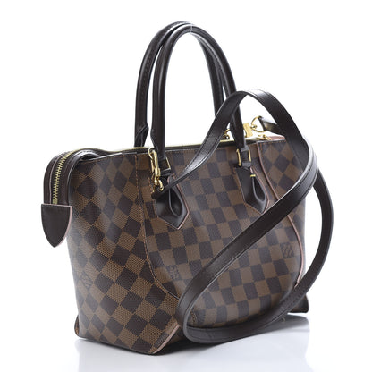 Louis Vuitton Damier Ebene Caissa Tote PM Rose Ballerine 3 of 13