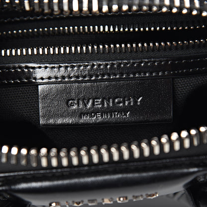 Givenchy Shiny Lord Calfskin Mini Antigona Black 5 of 9