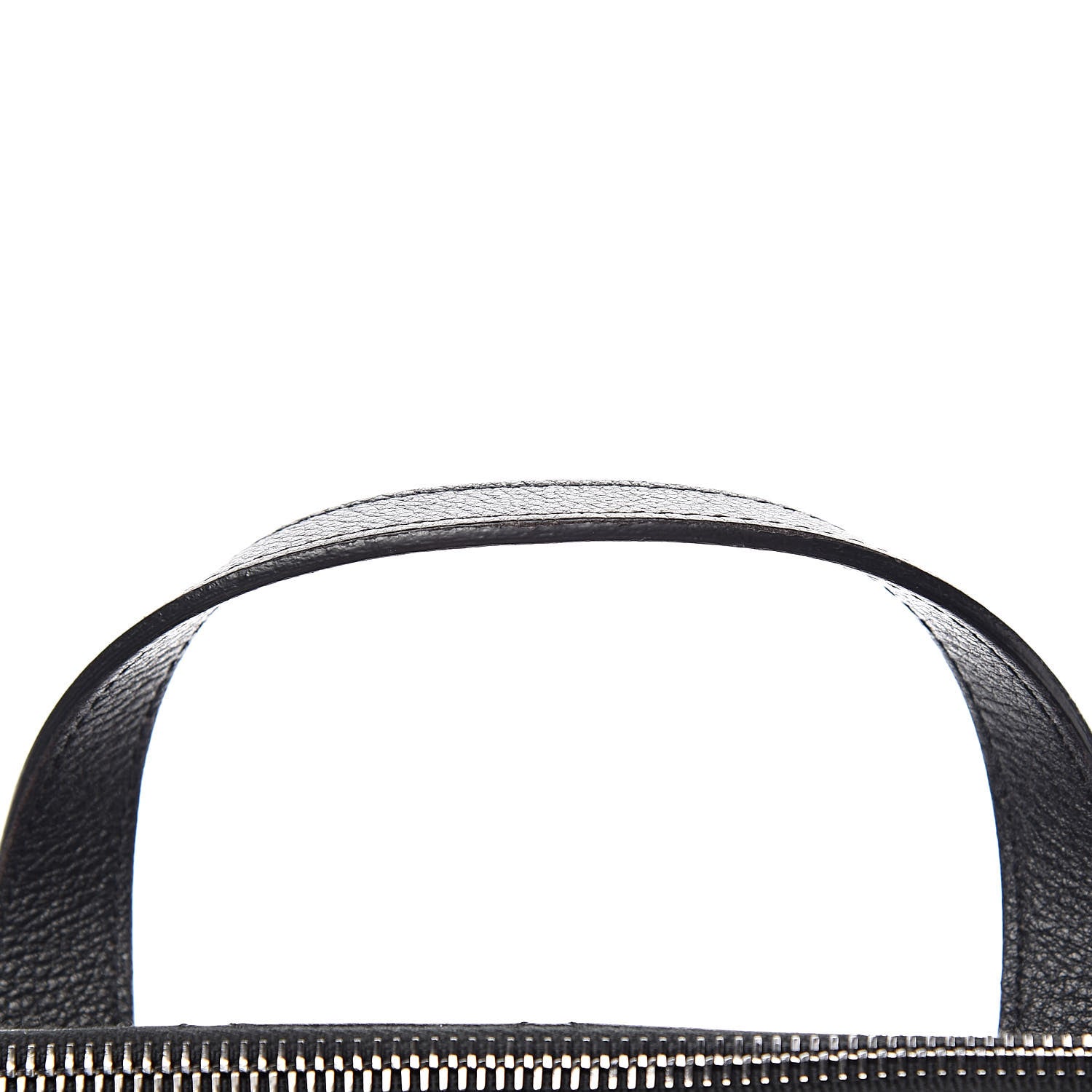 Chanel Grained Calfskin Quilted Large Casual Pocket Bowling Bag Black 13 of 14