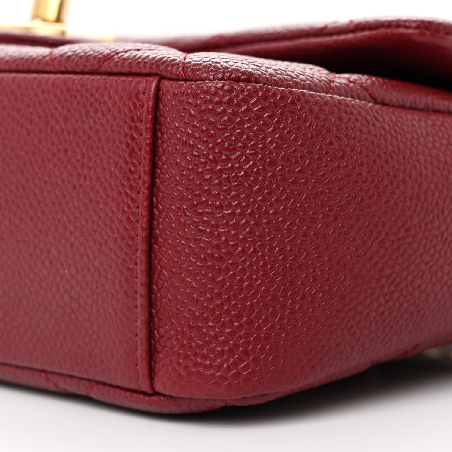 Chanel Caviar Quilted Chain Soul Flap Burgundy 10 of 10