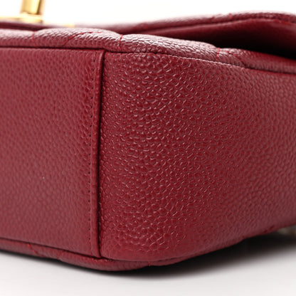 Chanel Caviar Quilted Chain Soul Flap Burgundy 10 of 10