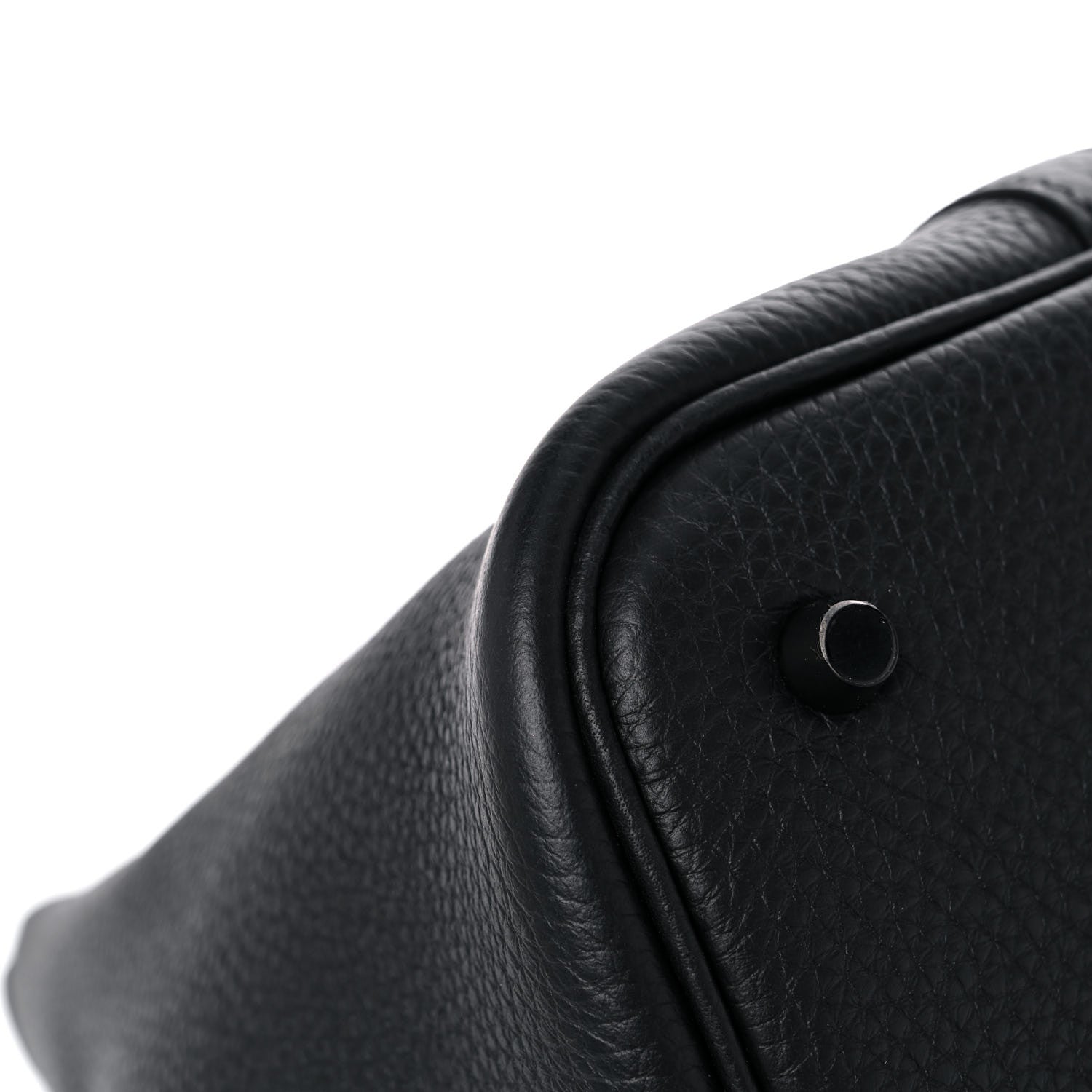 Hermes Taurillon Clemence Monochrome Picotin Lock 22 MM Black 9 of 12